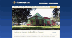 Desktop Screenshot of guaranty-bnk.com